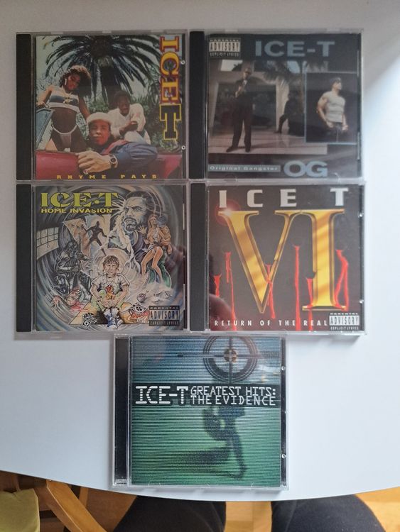 Ice T CD Sammlung Hip Hop old school Kaufen auf Ricardo