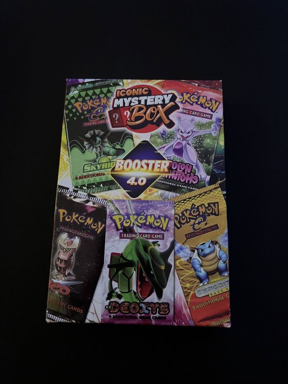 Pokemon Iconic Mystery Box Booster 4.0 (Neu und originalverpackt) in ...