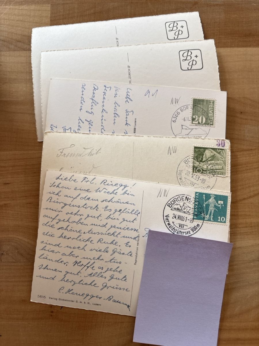 Cartoline postali: AK von Bürgenstock – Usato da Rümlang venduto da Brieftaube1 1