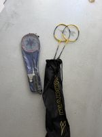 2 x Badminton-Set – je 2 Schläger
