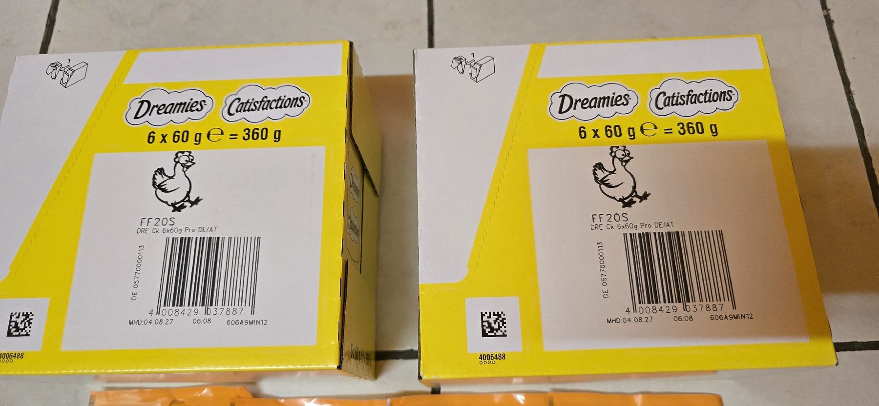 Mangimi: Dreamies Katzensnacks mit Huhn 24x60g NEU – Nuovo (secondo la descrizione) da Hüttikon venduto da Sybille91 1