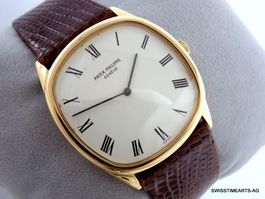 PATEK PHILIPPE GENEVE 18K 1970ER 3844 HANDAUFZUG 215 HERREN
