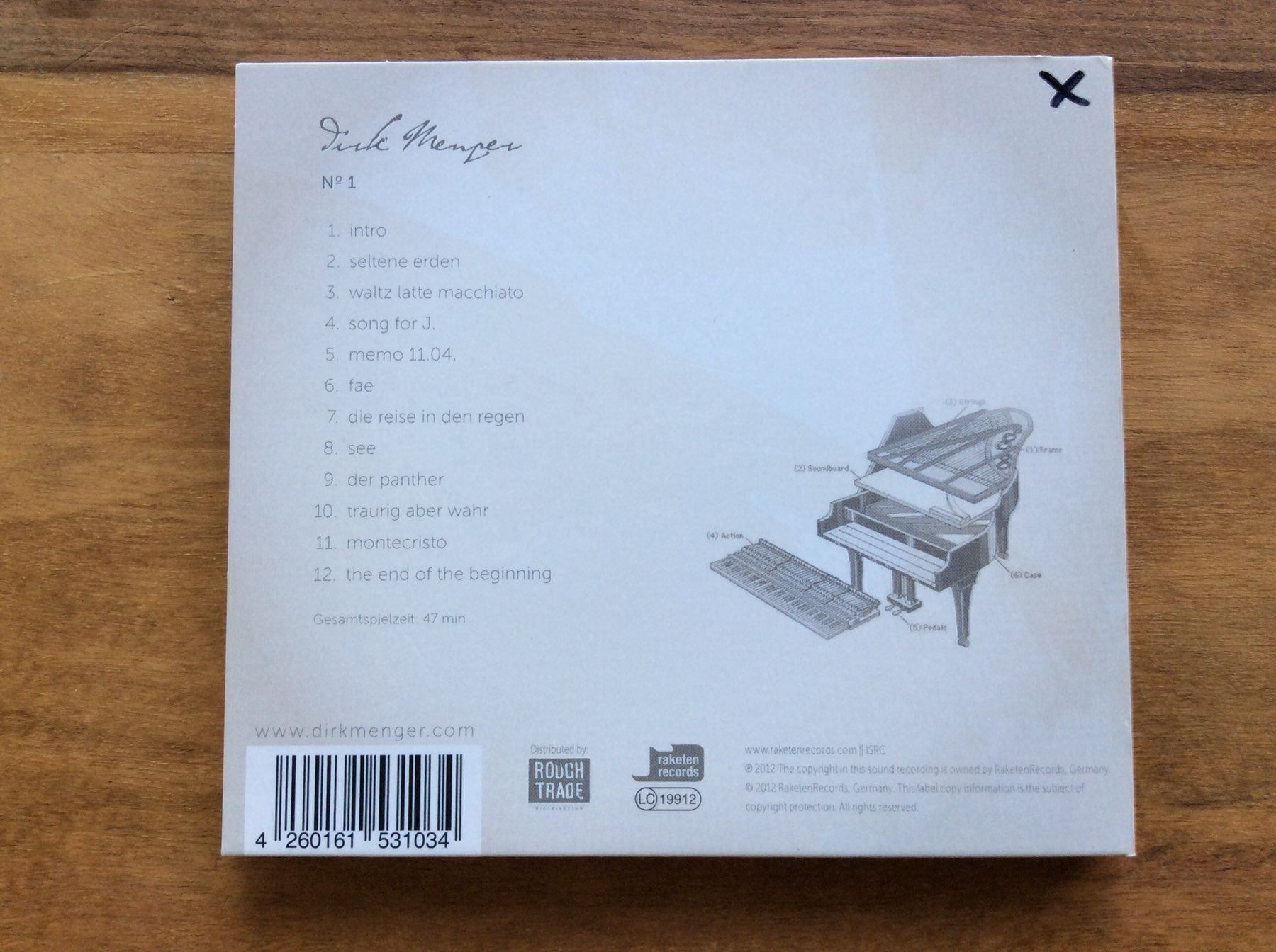 CDs: CD Dirk Menger - No 1 (Klassik) – D'occasion à Horgen par flyingpenguin2000 2
