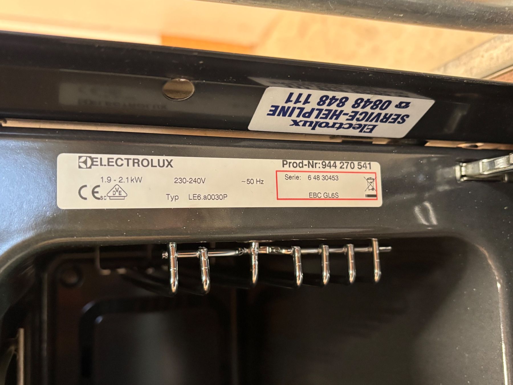 Electrolux Forni: Electrolux EBC GL6 Backofen Klein und Kompakt – Usato da Winterthur venduto da ReUse_Baumarkt 8