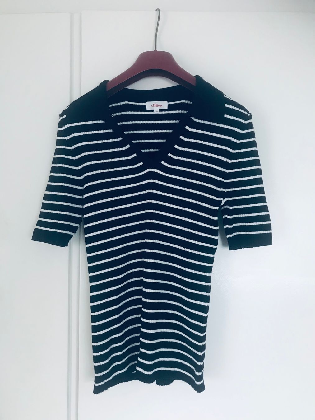 S.Oliver Magliette Polo: Pulli, Poloshirt aus Viskose, Gr.S – Nuovo e nell'imballaggio originale da Zürich venduto da KEEPINSPIRED