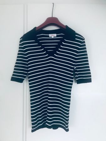 Pulli, Poloshirt aus Viskose, Gr.S