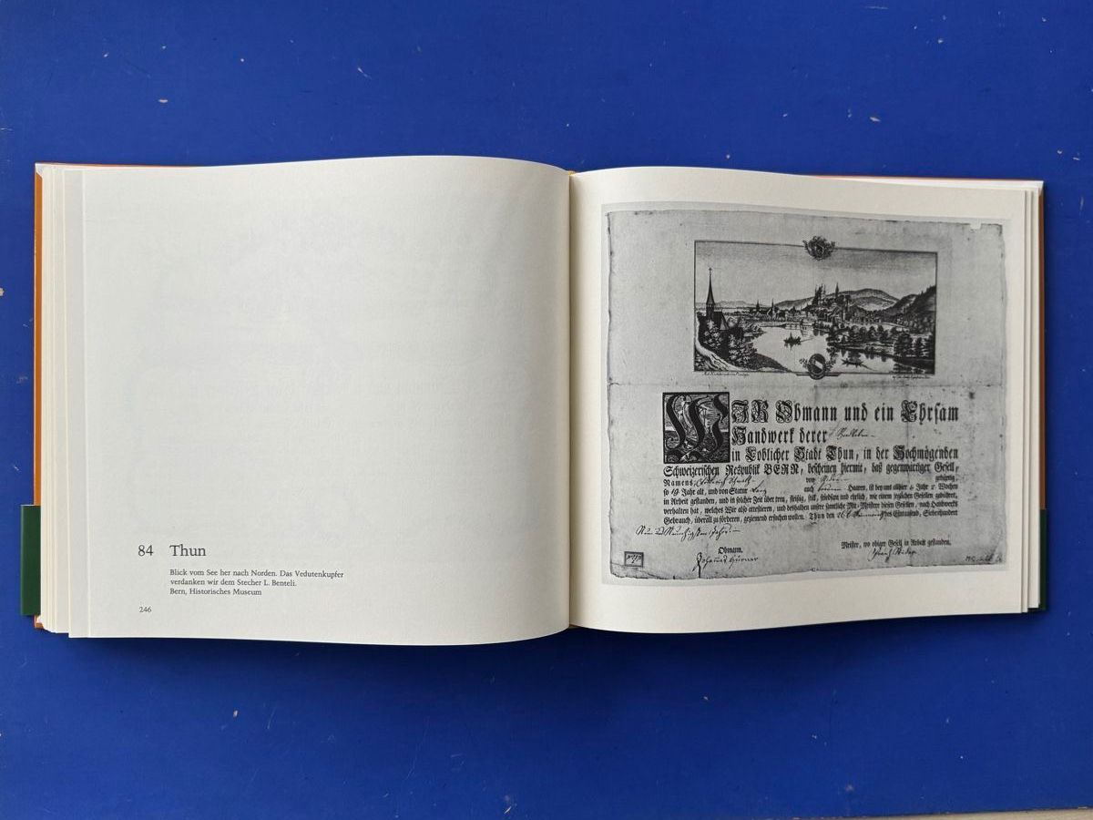 Libri: Schweizer Gesellenbriefe mit Stadtansichten. – Usato da Adliswil venduto da buch_und_kunst 8