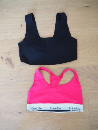 BHs Calvin Klein & Ooia 2 Stk, Gr M, Pink/Schwarz