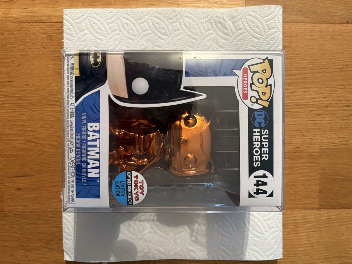 Funko Statuette: FUNKO batman 144 chrome COMIC CON 2018 – Nuovo e nell'imballaggio originale da Herzogenbuchsee venduto da warrior77 8
