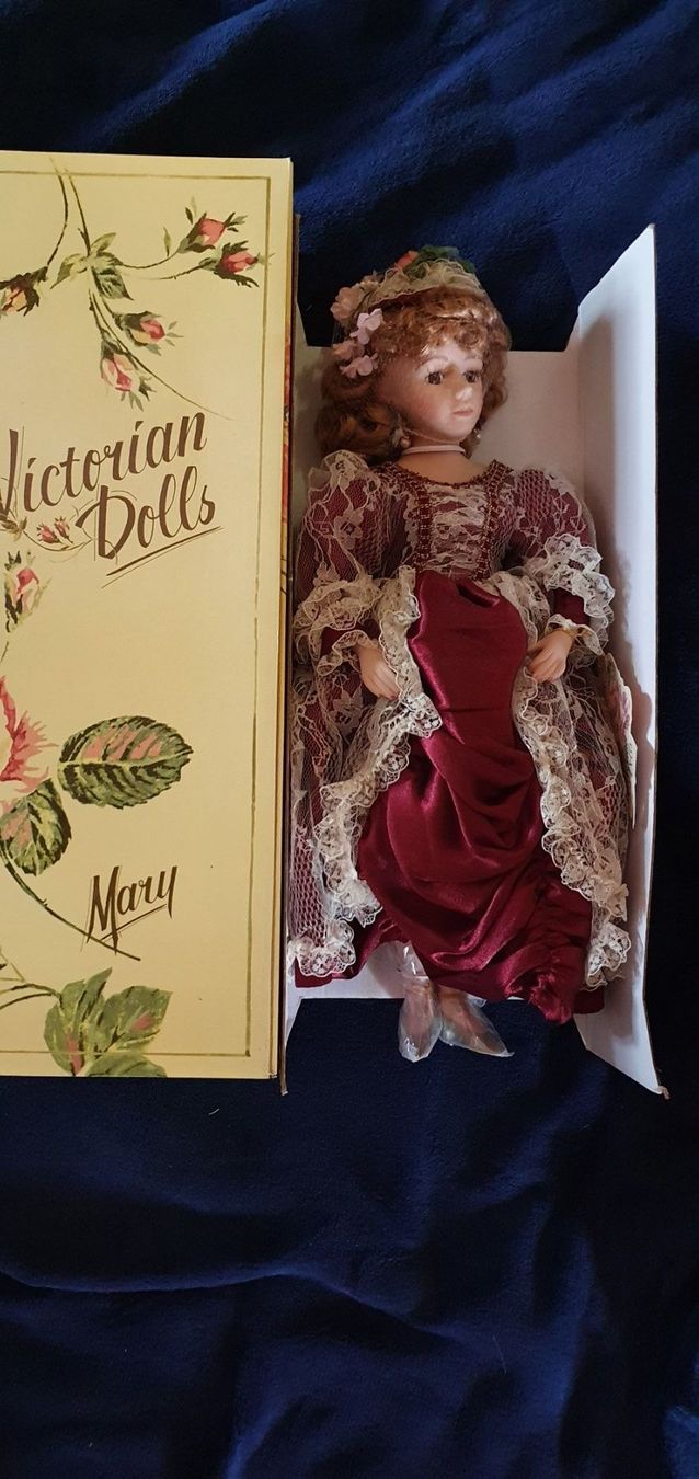 Puppen: Porzellan Puppe Mary – Neu und originalverpackt aus Burgdorf von schlange034