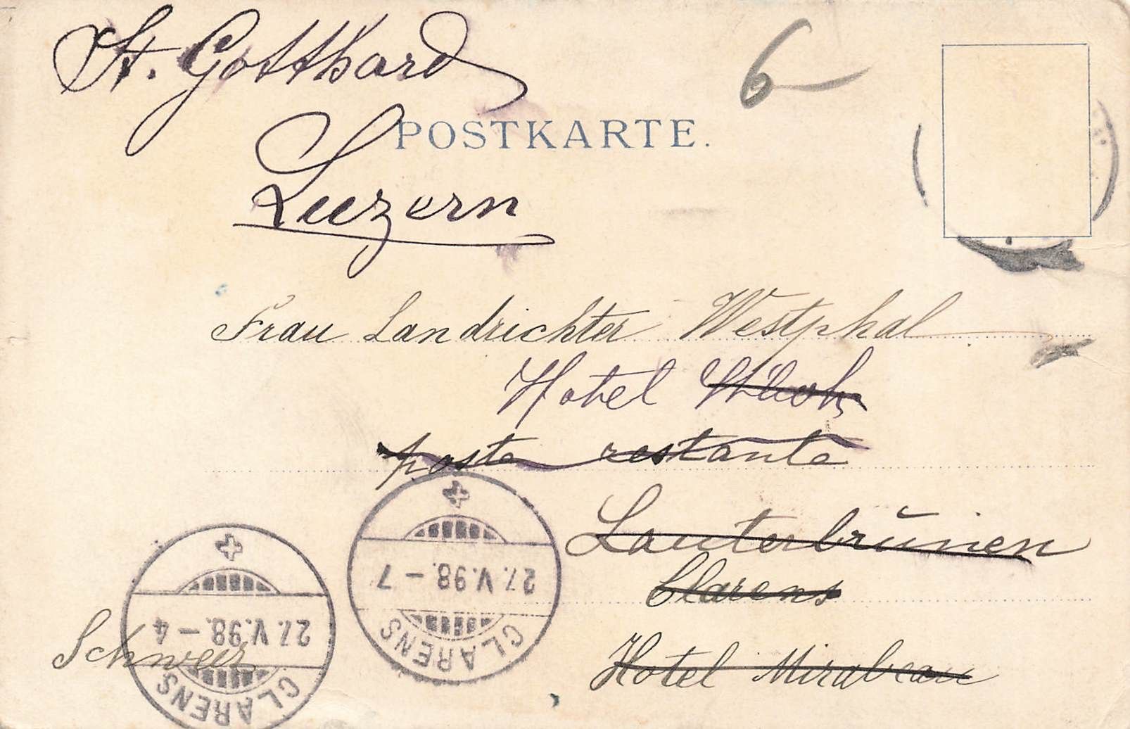 Cartes postales: Lauterbrunnen – D'occasion à Biasca par Blenio71 1
