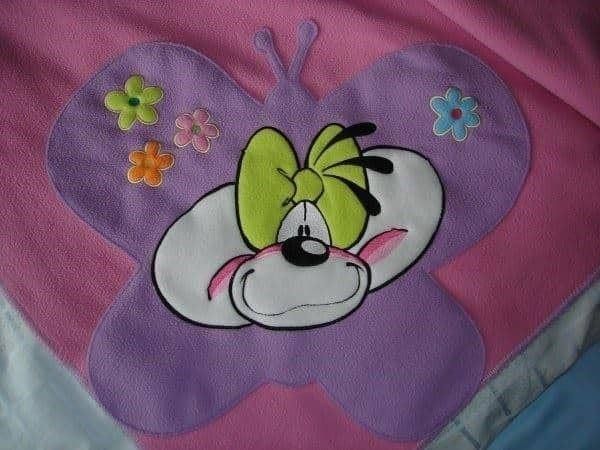 Decken: Diddl Diddlina Fleecedecke mit Kaputze – Gebraucht aus Eschenbach SG von floeckli444