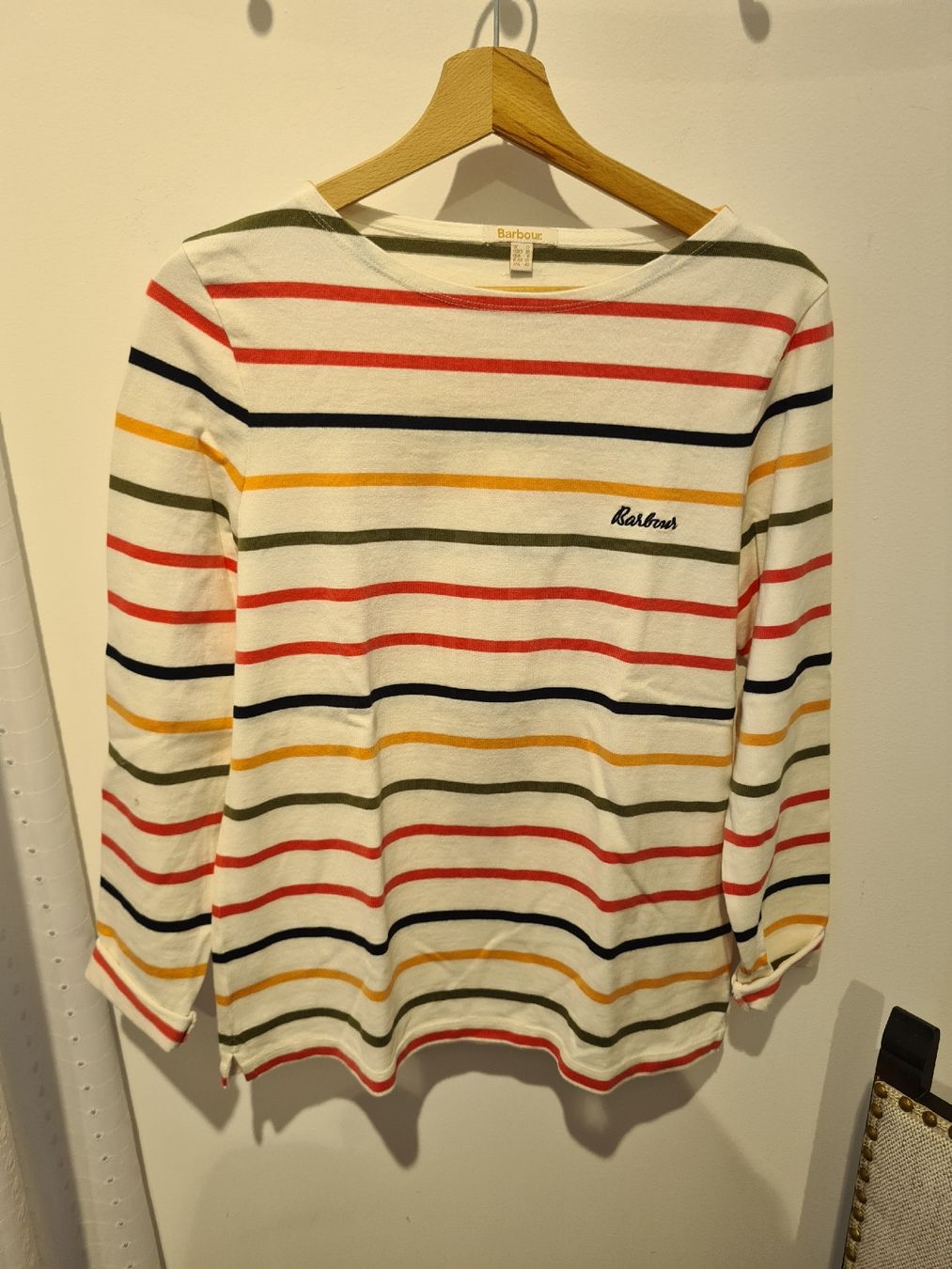 Barbour Maglioni & Felpe: Damen Langarmshirt gestreift Barbour Grösse 38  – Usato da Adligenswil venduto da FriedasWelt