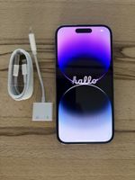 Apple iPhone 14 Pro 256GB Deep Purple inkl. Zubehör