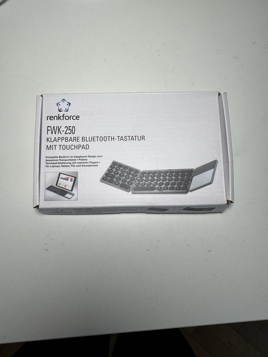 Tastiere: Clavier pliable Bluetooth avec pad – Nuovo e nell'imballaggio originale da lausanne venduto da Filiajephte