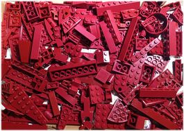 LEGO 150 Burgunderrot Teile -A88
