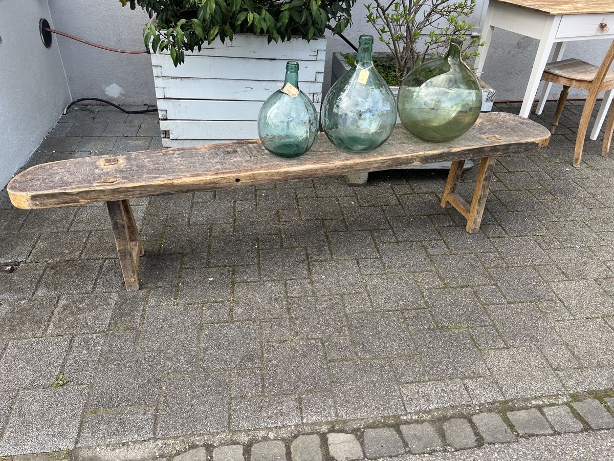 Bänke: Altholzbank 200cm Sitzbank Bank – Gebraucht aus Sirnach von dasrosahaus