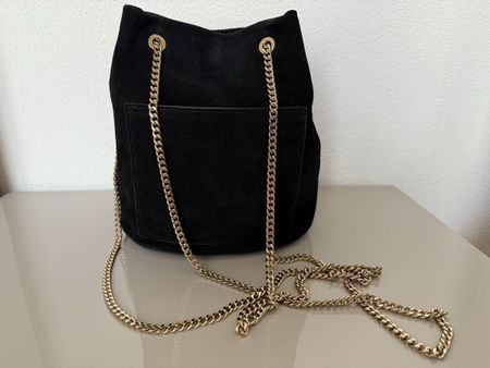 Mango Beuteltasche Umhängetasche Tasche Ledertasche