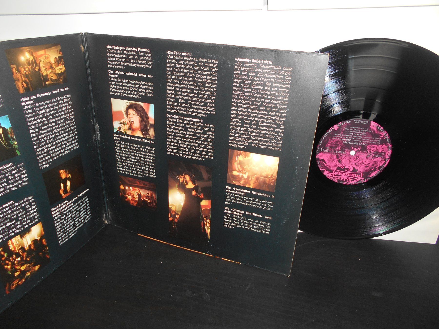 Dischi in vinile: Joy Fleming – Live / 1974 – Usato da Aarberg venduto da witchhunter01 1