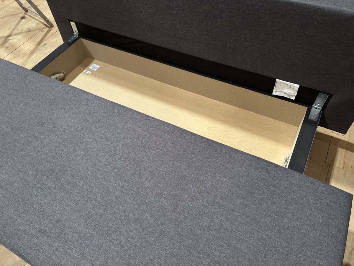 Ikea Divani: Bettsofa Farbe Anthrazit – Usato da Langnau i. E. venduto da lelliot 3