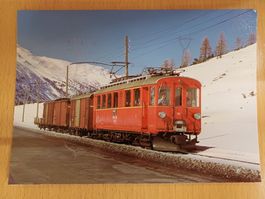 Postkarte RhB ABe 4/4 Berninabahn