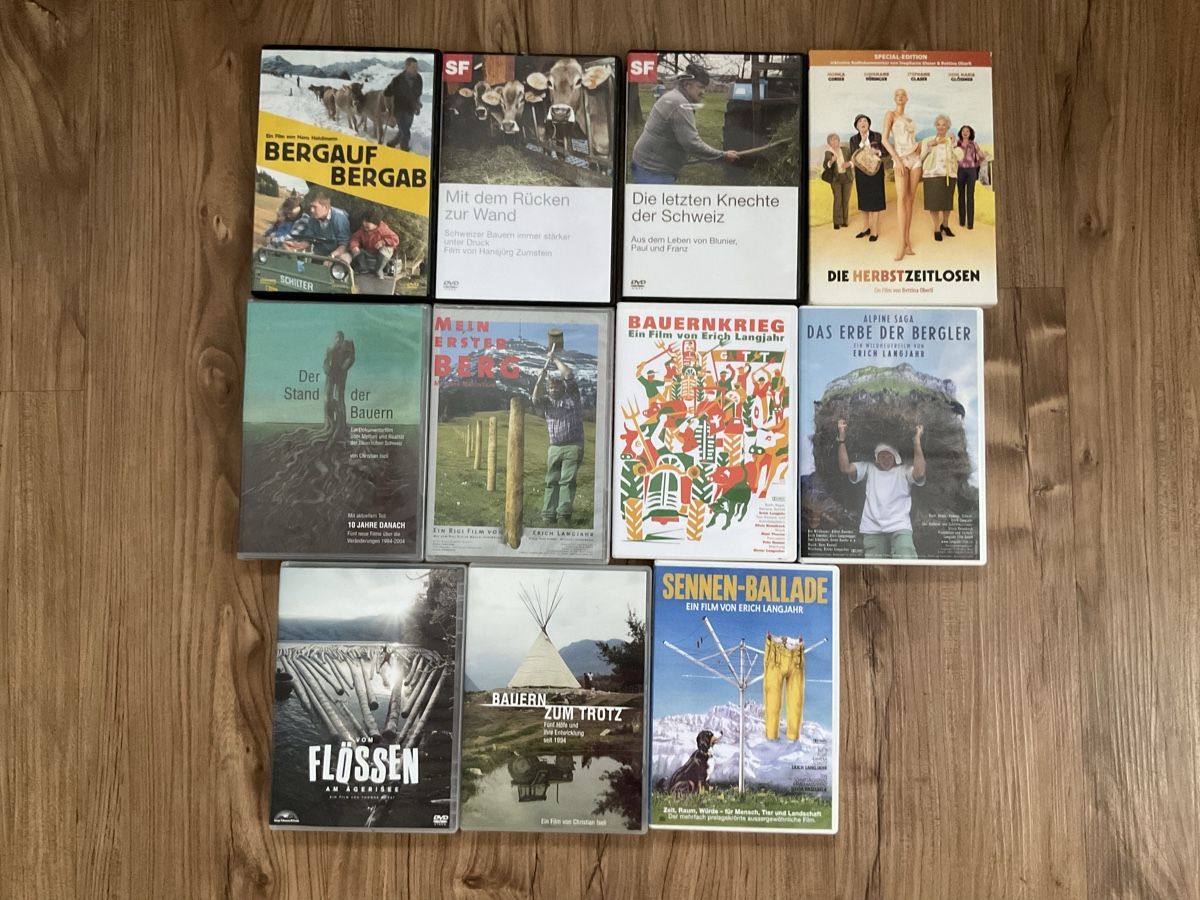 Tutti i DVDs: 11 x DVD Schweizer Doku / Filme – Usato da Unterägeri venduto da Sukal