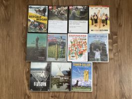 11 x DVD Schweizer Doku / Filme