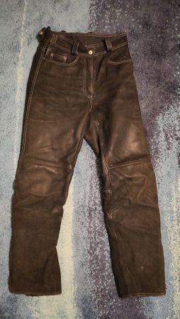 Damen Motorrad Lederhose Polo Road Label Gr. 38