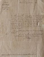 Joseph-Marie Portalis (1778-1858) Politiker  - Autogramm