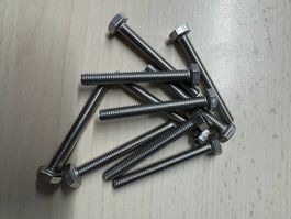 Edelstahl Sechskantschraube M 6 x 50 - (200 Stück)