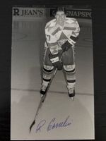 Autogrammkarte R. Gosselin HC Fribourg Gottéron signiert