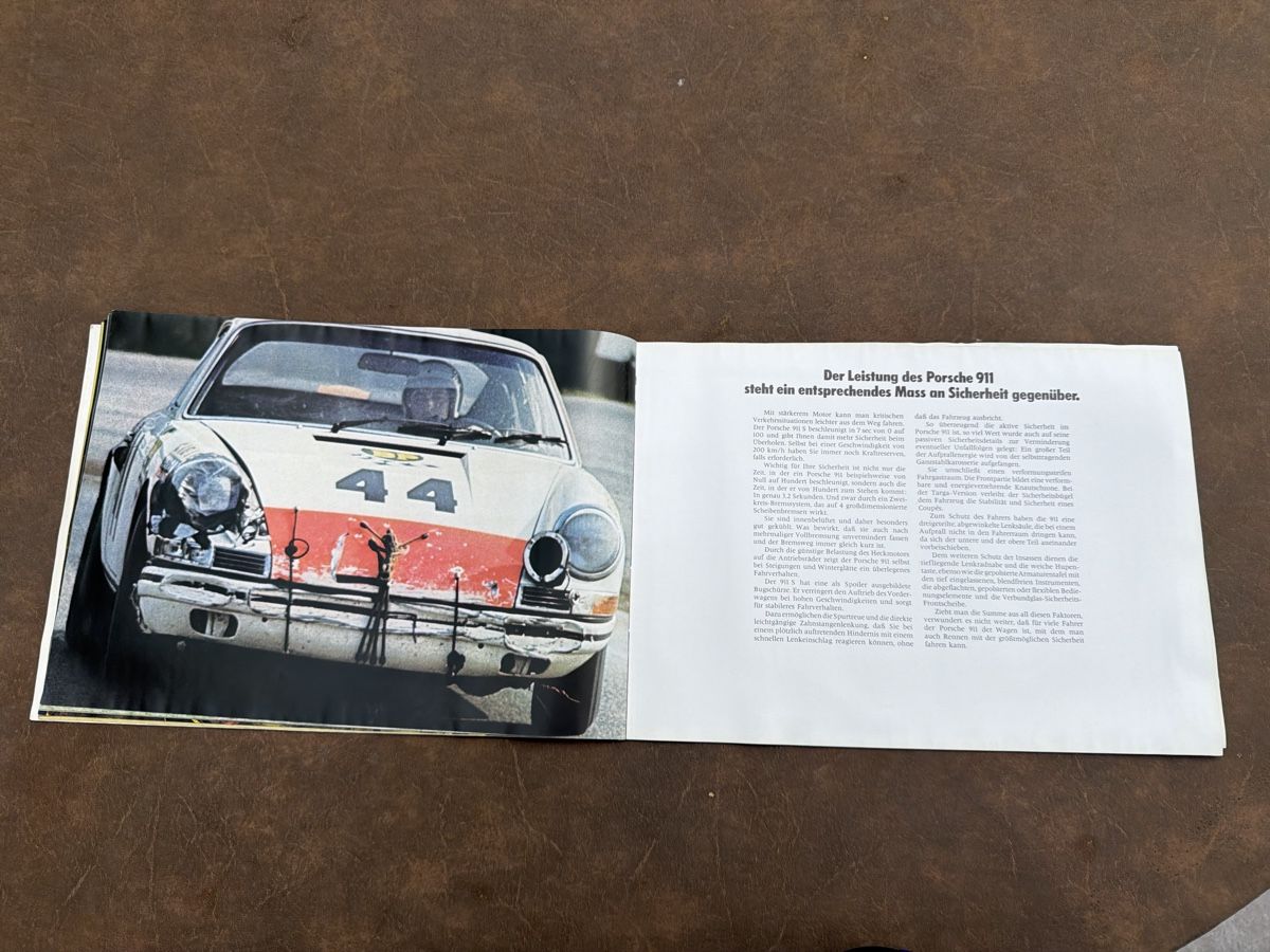 Porsche Documents: Porsche 911 E Prospekt - rar – D'occasion à Wolfwil par Rolex1 4