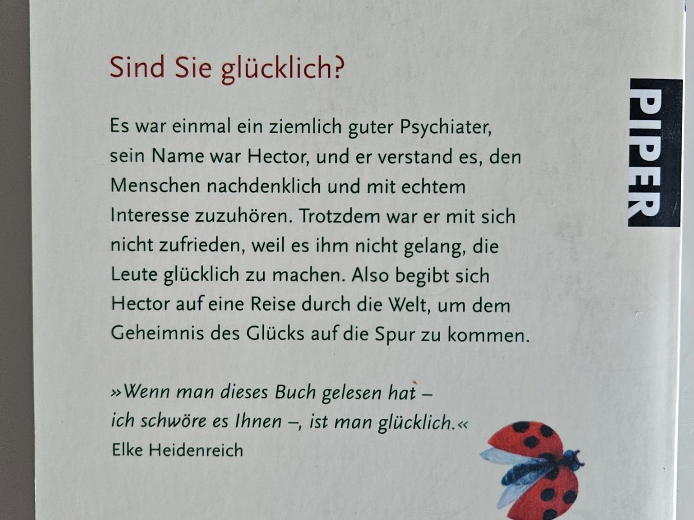 Libri: Hectors Reise oder die Suche nach dem Glück, Taschenbuch – Usato da Basel venduto da True_Hofer_Store 1
