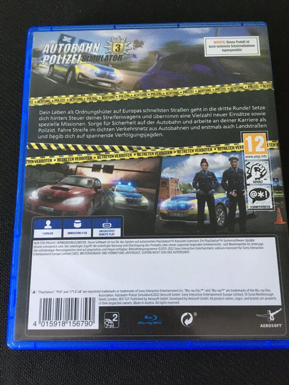 Sony Giochi: Autobahn Polizei Simulator 3 für PS4 – Usato da St.Gallen venduto da sjosjo 1