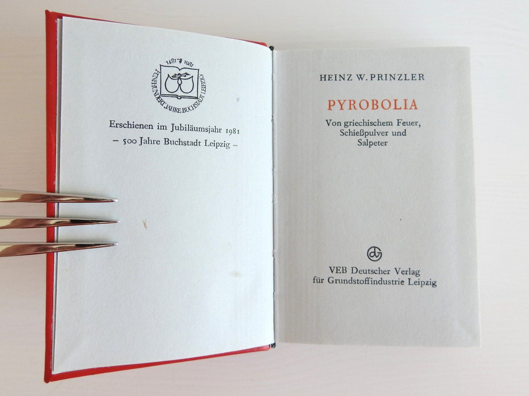 Libri: Büchlein: Pyrobolia, 1981 – Usato da Büttenhardt venduto da LexyMara 4