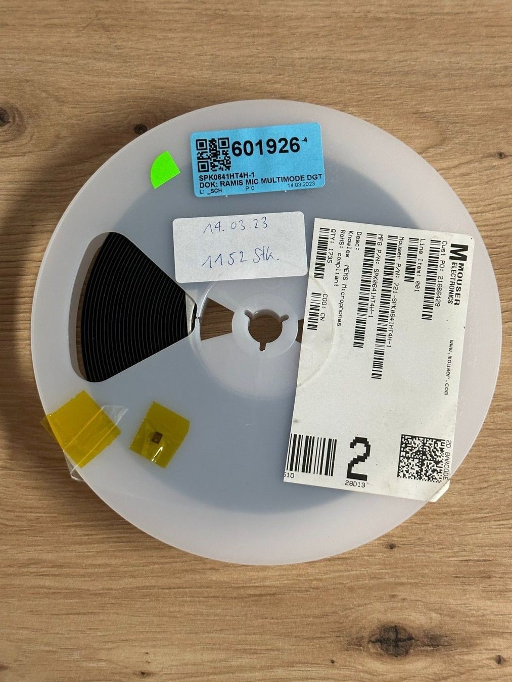 Componenti elettronici: Mehr als 6'600 Microchips – Nuovo (secondo la descrizione) da Schindellegi venduto da dan_vw5p 1