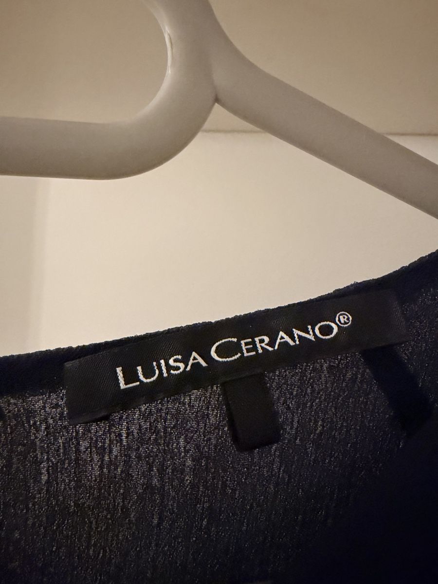 Luisa Cerano Vestiti: Luisa Cerano Sommerkleid dunkelblau – Nuovo (secondo la descrizione) da Zollikerberg venduto da tho_kj7v 1