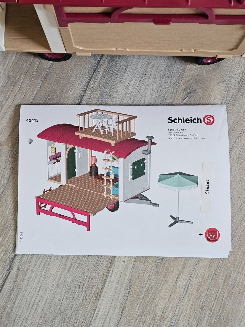 Schleich Giocattoli: schleich 42415 Wohnwagen – Usato da Bätterkinden venduto da Pescelino 7