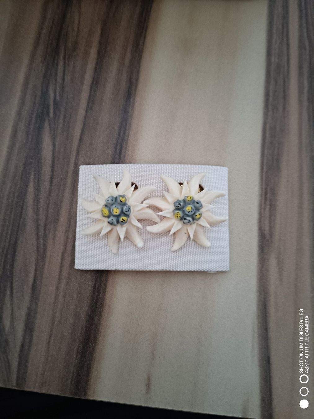 Orecchini pendenti & Orecchini a lobo: Ohrenstecker Anstecker Edelweiss – Nuovo e nell'imballaggio originale da Aarwangen venduto da to-hirschi
