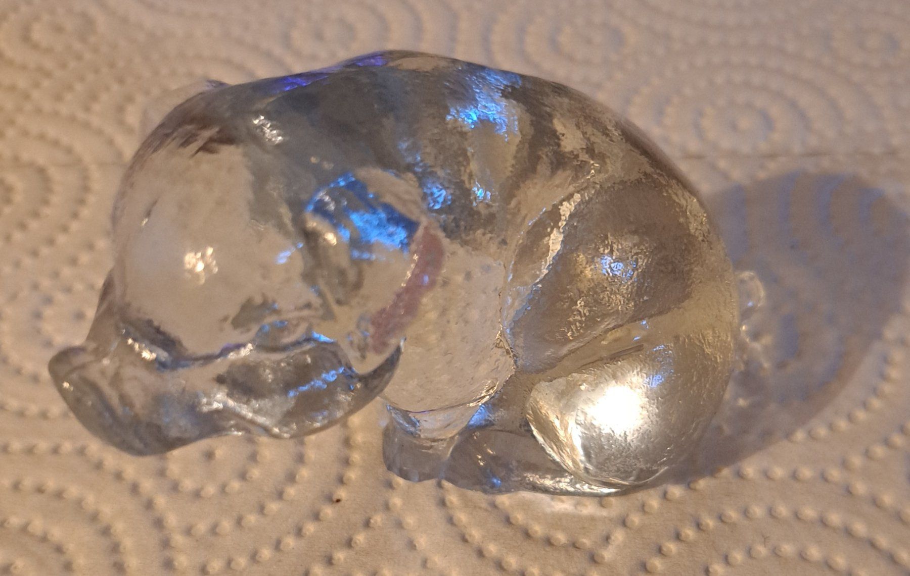 Statuette: Cochon en verre – Usato da Biel/Bienne venduto da raf_2yqq