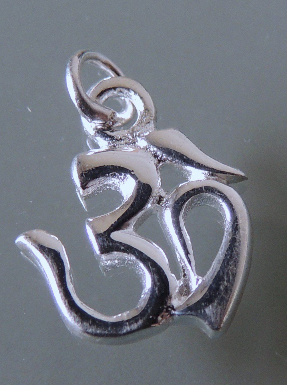 Ciondoli: OM Silber 925 Anhänger 15 x 11 mm – Nuovo e nell'imballaggio originale da Waldenburg venduto da schaller707 1