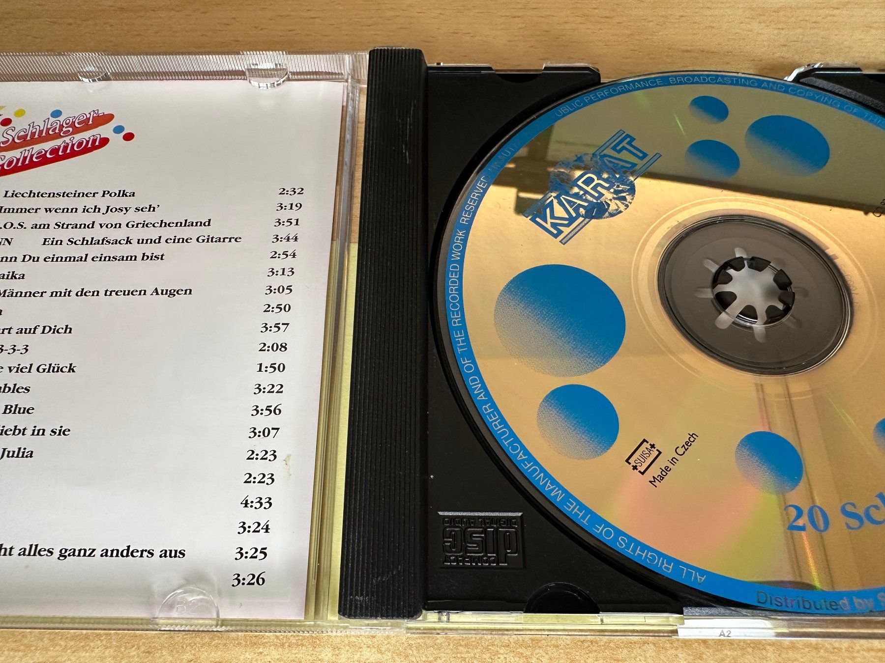 CD: E5 Various – 20 Schlager - Collection – Usato da Rikon im Tösstal venduto da Alpenmutz 2