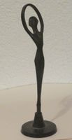 Bronze - abstrakter Frauenakt, 20.5 cm hoch, 1960-80