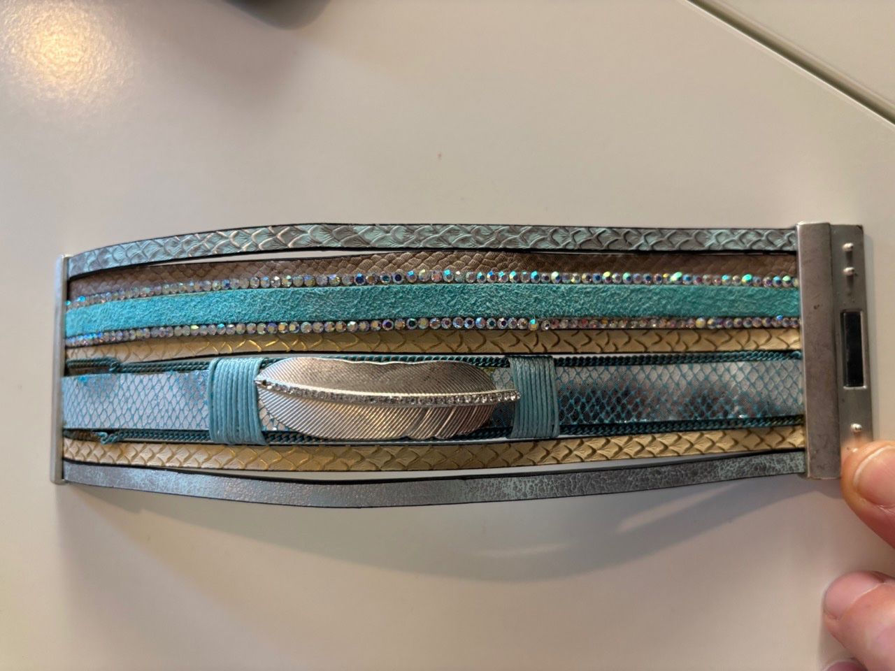 Bracciali & Braccialetti: BRACELET Manchette - VIJAY EMERALD – Usato da Lausanne venduto da So5152 2