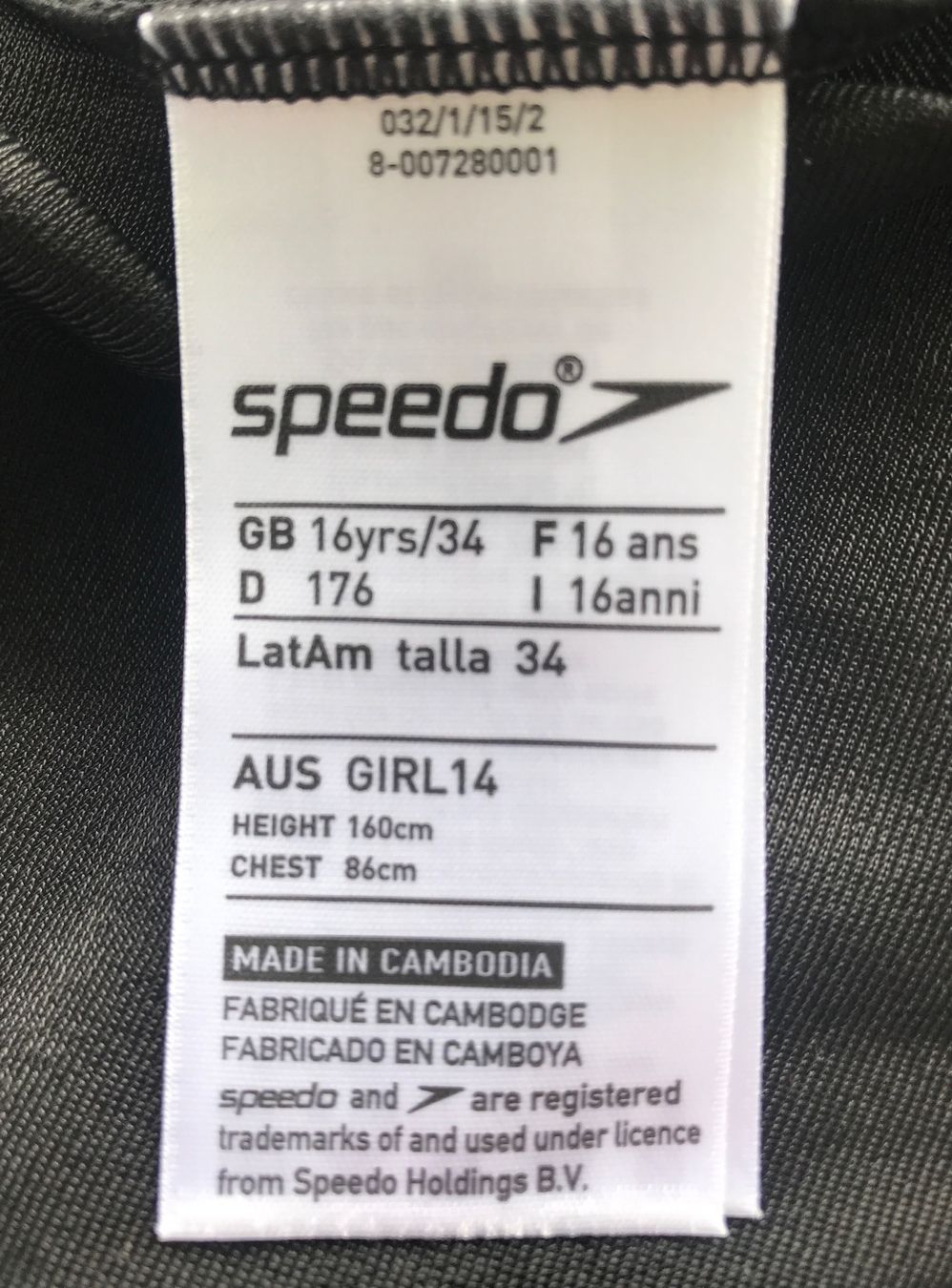 Speedo Costumi da bagno & Bikini: Badekleid Speedo Endurance, Gr. 176, schwarz – Nuovo e nell'imballaggio originale da Ebnat-Kappel venduto da Molton 6