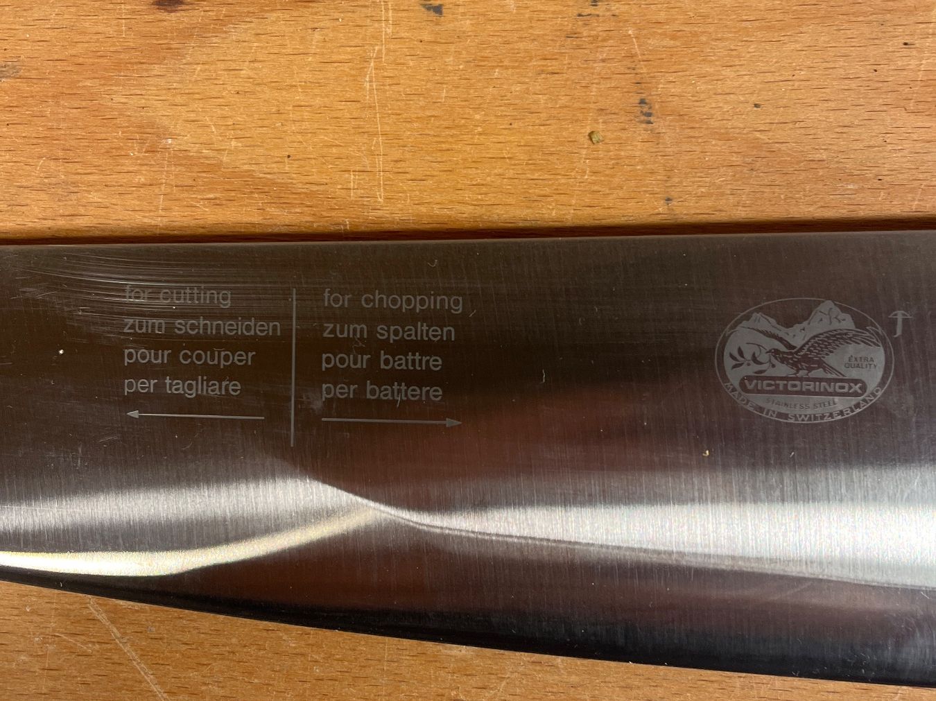 Victorinox Coltelli da cucina: Victorinox Kochmesser - Schlagmesser 5.3900.33 – Usato da Murten venduto da kkrusty 1