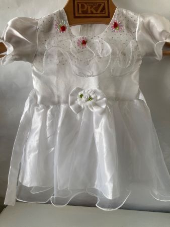 Süsses Baby kleid weiss Viscose  Für die kleine Prinzessin