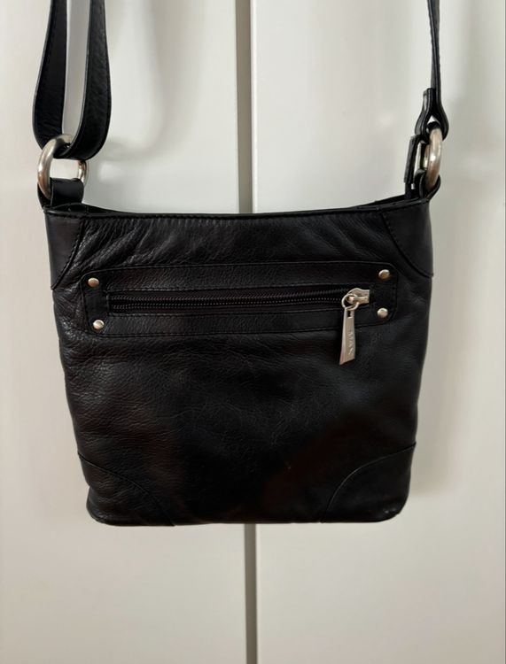 Borse: Schwarze Ledertasche Schultertasche Max Co. – Usato da Ostermundigen venduto da emily.to