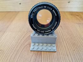 SMC Pentax-M 50mm 1:1.4 Objektiv - Pentax K Mount