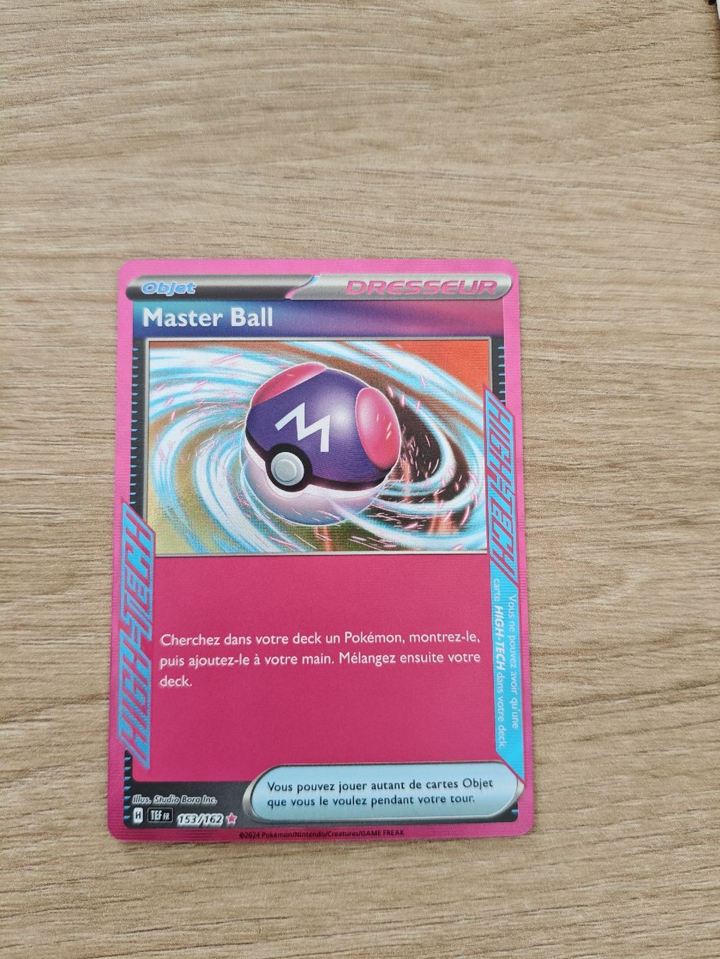 Pokémon Carte collezionabili: Master Ball 153/162 FR Forces Temporelles – Nuovo e nell'imballaggio originale da Develier venduto da Ant_ckl5 1